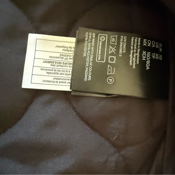 H&M Black Utility Jacket - Picture 5 of 5